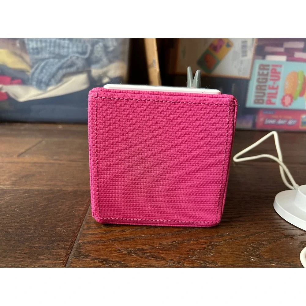 Toniebox Pink Audio Player Kids Screen-Free Storyteller Music Box with Charger